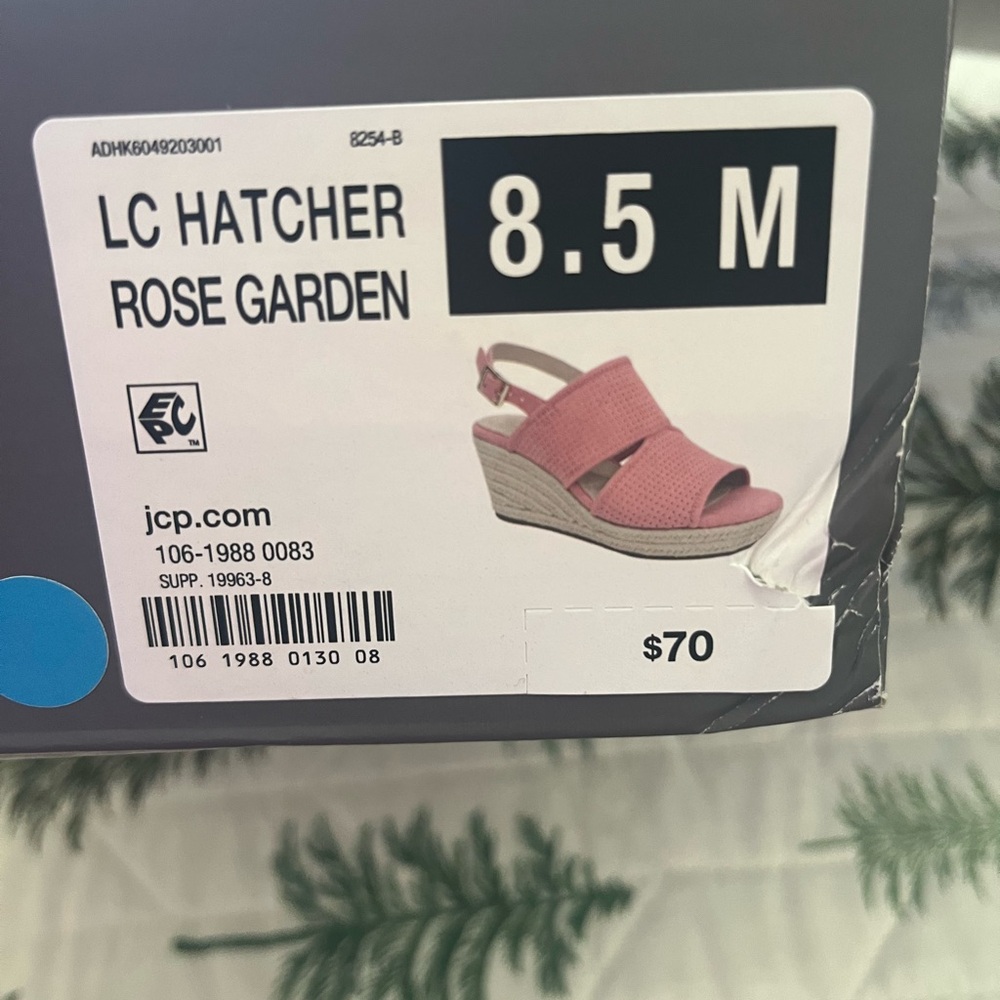 NEW! Liz Claiborne Wedge Size 8.5 - Picture 4 of 6